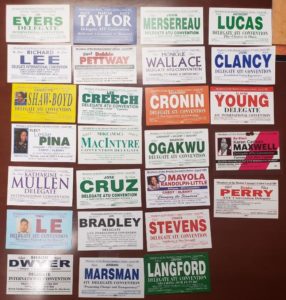 Photo of those nominated for 2019 ATU Convention.