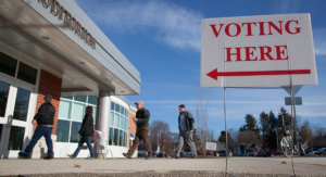 Polling place.